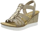 rieker shoes near me Rieker Rieker Damen 65596-64 Geschlossene Sandalen, Beige (Leinen 64), 40 EU