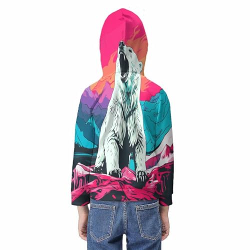 Vêtement enfant animaux 3D sweat à capuche manches longues