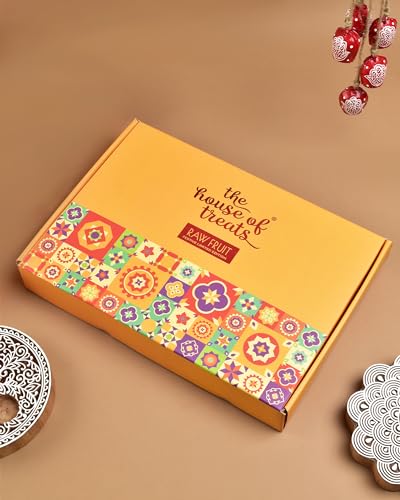 Image of House Of Treats Sweets Gifts Sweets Gift Pack Of 4 Kaju Katli MilkCake Anjeer Chakkar KesarRoll Sweet Gift Box