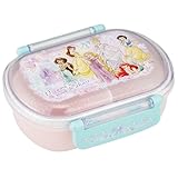 スケーター(Skater) 弁当箱 子供 360ml ふわっと盛れるフタ 日本製 ランチボックス 1段 食洗機対応 レンジ対応 ディズニー プリンセス 25 女の子 QAF2BAAG-A