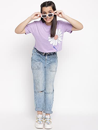 Image of Li'l Tomatoes Girls T-Shirt|Cotton|Relaxed Fit