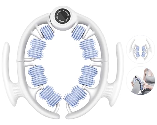 COSTWELL Cellulite Massager, Cellulite Remover Muscle Roller,360° Deep Tissue Massager for Leg, Neck,Calves, Arm,Thighs, Back,Manual Massager Foam Roller Fascia Massage Tool for Muscle Relieve. (Blue)