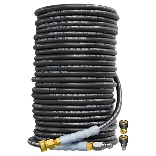 TechSweepPro 200FT Pressure Washer Hose