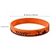 FEPITO 35 Pcs Halloween Wristband Silicone Wristbands 7 Classic Halloween Patterns Rubber Band Bracelets for Halloween Party Supplies Favors