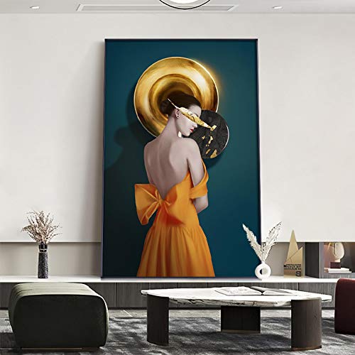 Affiche art mural moderne pour sublimer votre intérieur | Style scandinave or