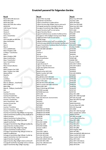 DL-pro Aquastopschlauch 1,5 m, G 3/4 Zoll, 60 °C, Schlauch-in-Schlauch mit Lecksensor, kompatibel mit Bosch Siemens Constructa Balay, 11007861, für Waschmaschinen