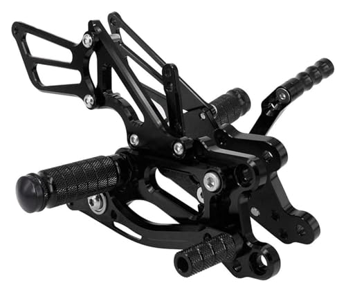 Pédales moto CBR600RR réglables pour éliminer les glissements de pieds en alu