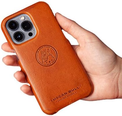 Premium Italian Full Grain Vegetable Tanned Leather Phone Case - Compatible with iPhone 11 Pro Brown