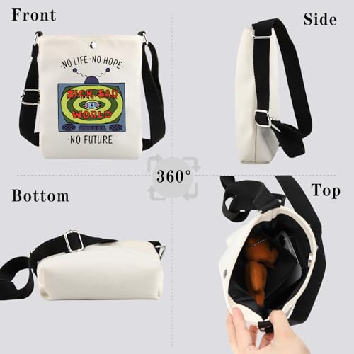 Bolsa Tote GJTIM Sarcasm No Life No Hope No Future miniatura 6