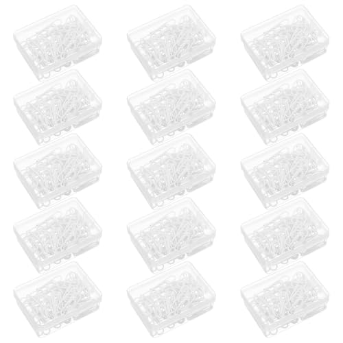 Trombones Blancs Pack de 750 Pièces pour Organiser les Cours et Recettes