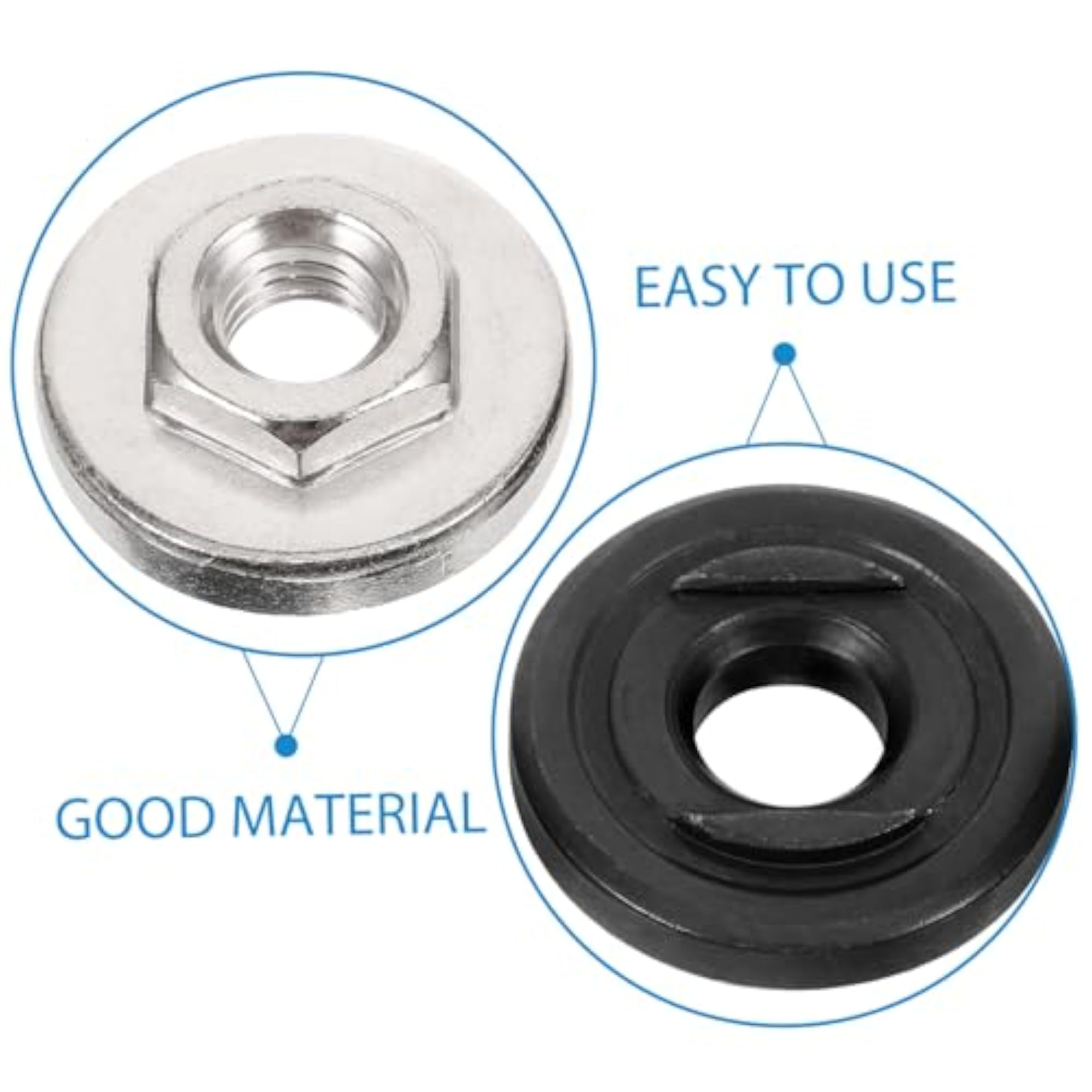 Universal Angle Grinder Press Plate Covers Set