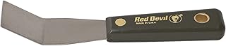 Red Devil 4243 Bent Putty Knife, 1.25 Inch, Gray