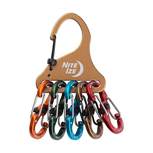 Nite Ize Porta-chaves KLKA-29BG-R6 Sortido S-Biner de alumínio