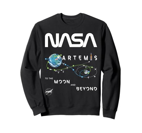 NASA Artemis Mission Exploration Insignia Worm Logo Sweatshirt