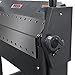 KAKA INDUSTRIAL Box and Pan Brake, 40-inch 14-Gauge(0.075 Inch) Sheet Metal Brake Machine with Fingers, Mild Steel Capacity Box and Pan Brake with Foot Clamp, 0-135° Folding Angle PBB-4014A
