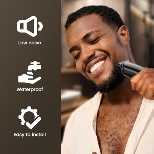 Shpavver Ethup GK-1800 Beard Trimmer For Men Shpavver Ethup,17-Pc Set Rechargeable Hair Clippers Kit thumb #4