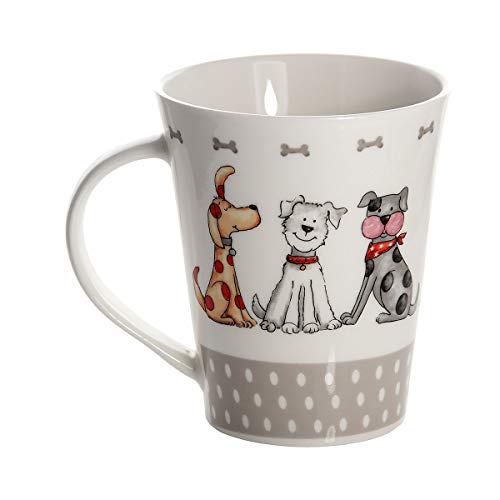 Hund Kaffeebecher Tassen Set 2 Lustig Hunde Kaffeetasse Teebecher Teetassen Keramik Porzellan Hundemotiv Geschenk für Hundeliebhaber Geschenke Hundebesitzer und Hundefreunde - 7