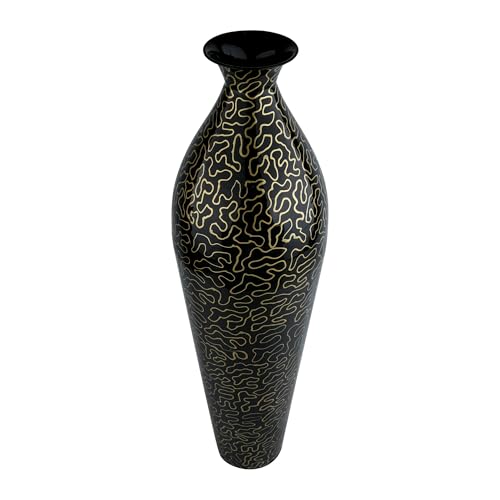 Image of 24 inches Metal Flower Vase for Home Decor Office Living Room Corner Decoration