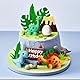 Luxury Dinosaurier Kuchendekoration Dino Themen Tortendeko Dino Kuchen Dekoration Kinder BabyParty Dinosaurier Geburtstag