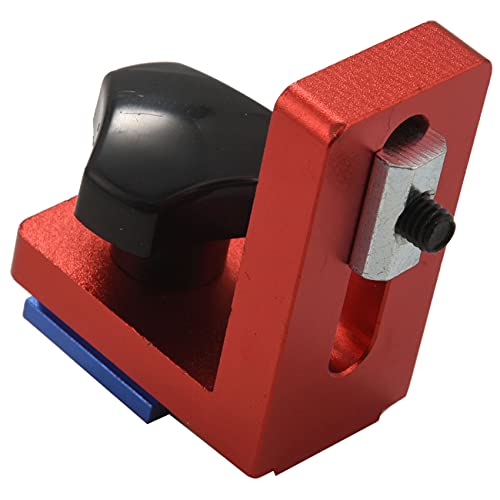 Jteyult Woodworking Chute Dedicated Limiter Standard 30 T-Slot Miter Stop Sliding Miter Gauge Fence Connector Rail Retainer Chute Locator For Milling Woodworking #TOP7