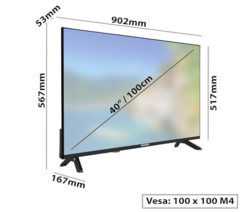 Pantalla HDR10 de Telefunken 40DTAF724