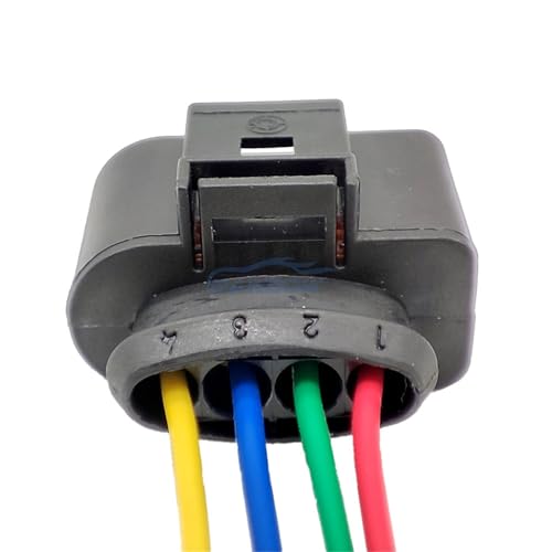 Connecteur bobine d'allumage 4 broches pour VW Golf et Bora - Lot de 10 câbles 1J0973724