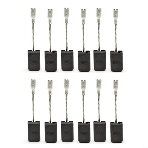 Elektromotor Kohlebürsten Set 12 Pack Ersatz Kohlebürsten für Bosch GWS 1000,1100,1400 Winkelschleifer Zubehör