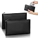 PM Company Securit Bank Deposit/Utility Zipper Coin Bag, 11 X 6 Inches, Black (04621)