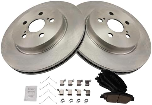 Amazon: TRQ Front Brake Pad & Rotor Kit Brake Pads Brake Rotor