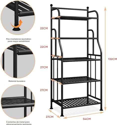 Mejores comprativas On-line Estanterías metálicas para detergentes que Puedes comprar On-line. 24 Imagen adicional