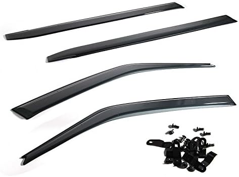 Amazon 日産 セレナ C27 換気 車用 ドアバイザー スモーク サイドバイザー サイドドアウインドウバイザー 取付金具付 E Powerにも適合 サイドバイザー 車 バイク