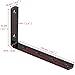 Corner Brace ETSAMOR Soporte de ángulo 90 Grado forma de L 4pcs...