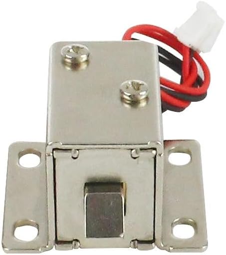 Small electromagnetic lock DC6V 12V mini electric bolt lock Release Assembly Solenoid Access Control Electric lock(LY-031B DC12V)