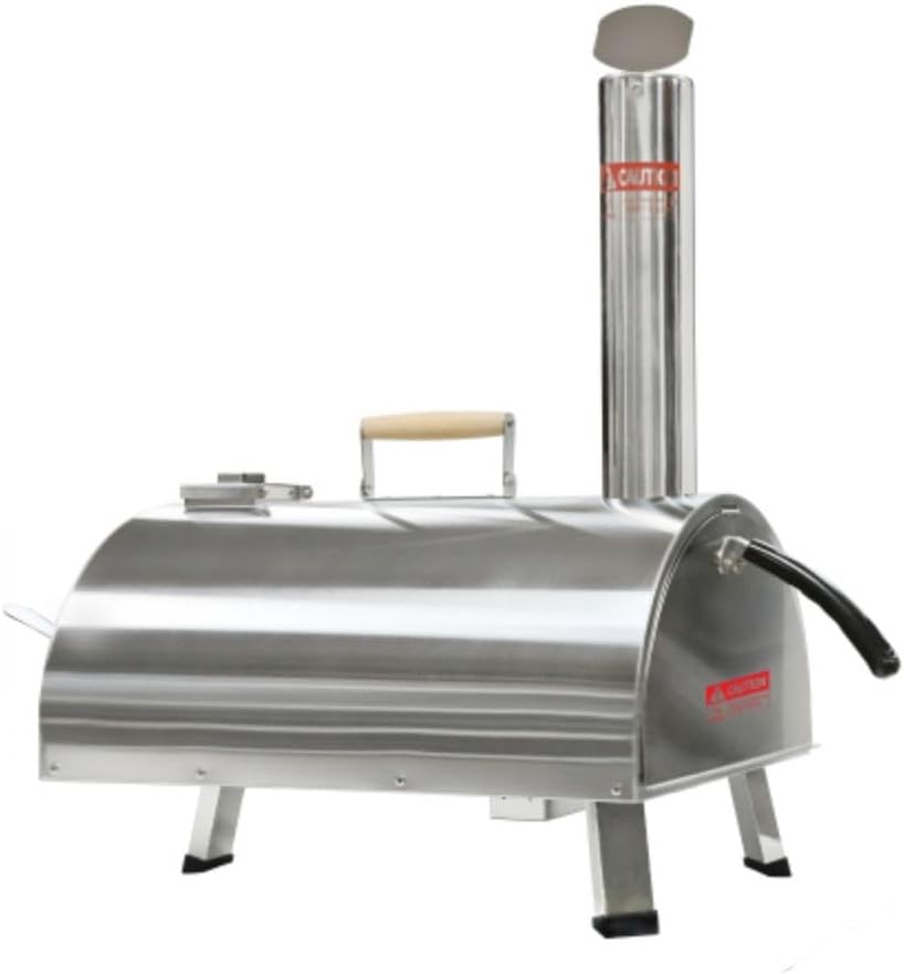 wh-vc2-PHO_12XIM6U3 Pizza Outdoor-Kitchen-ovens, One Size, Silver 12" Automatic Semicircle