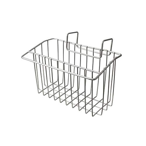 TuuTyss Stainless Steel Large Capacity Hanging Sink Caddy Organizer Sponge Holder Rack for Kitchen with Dish Cloth Rod - Thumbnail 6