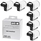 for 6Rolls Continuous Label -2243 for QL1060N Permanent Frame 101mmx30.4m