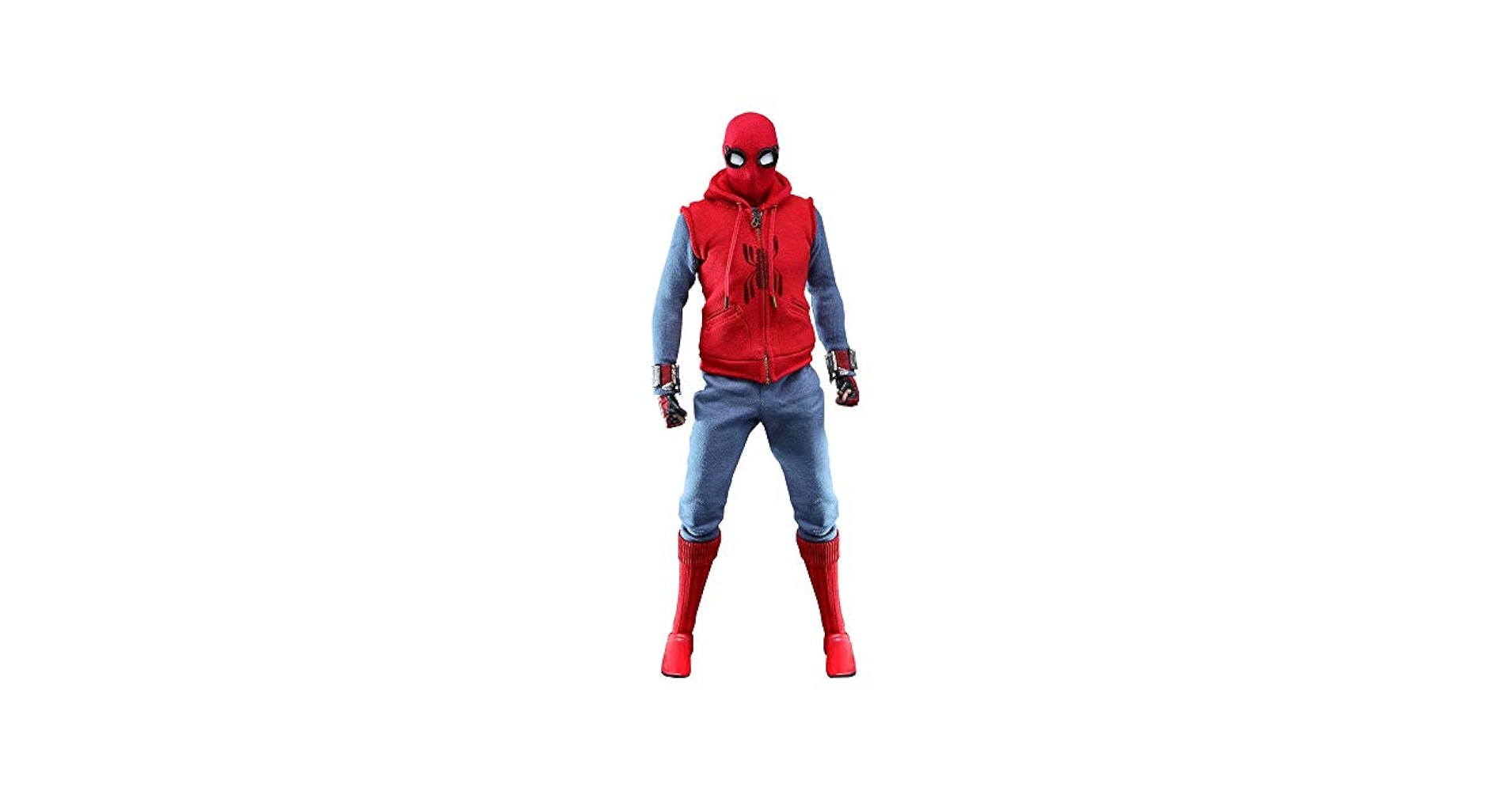 SPIDER-MAN HOMEMADE SUIT hot toys 開封美品 Amazon.com: Hot Toys 1:6 Spider-Man Homemade Suit Version