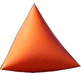 Seaside Swim Buoys Triangle Marker Buoy, 9' Orange