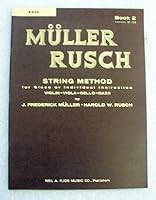 Muller Rusch String Method for Bass, Book 2 (Lessons 31-60) B002Q009NA Book Cover