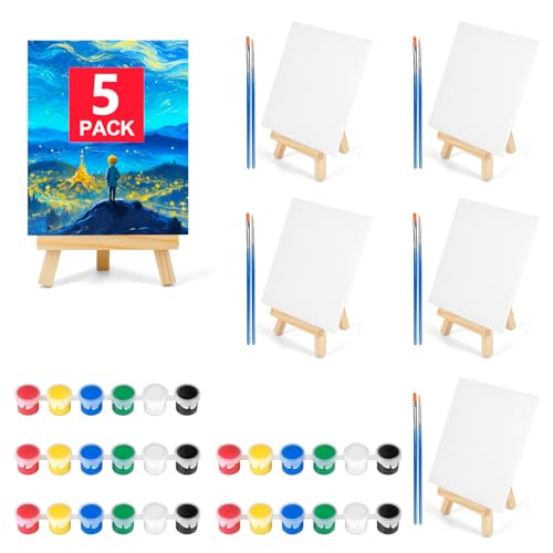 Pomaylor Canvas Boards With Easels