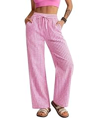 Rose Red White Plaid