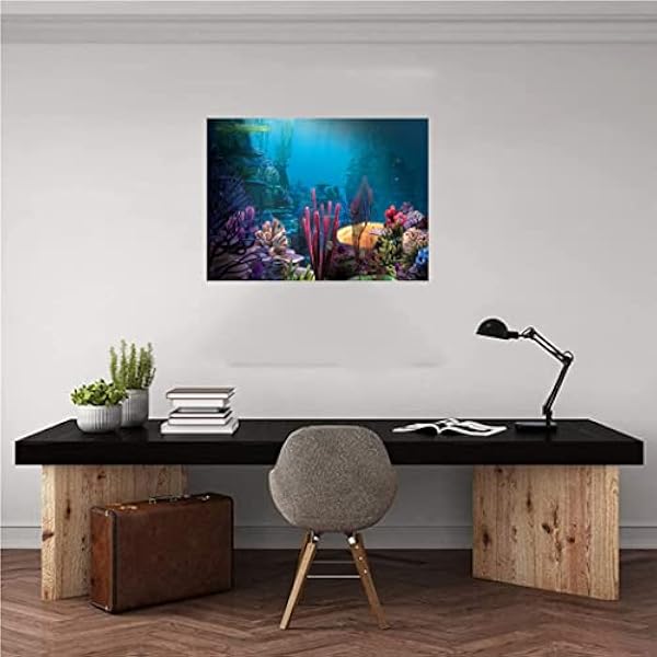 HUUG Kit fai da te Diamond Art Trapano completo con cornice, ricamo a punto croce con strass per decorazione da parete per casa, quadrato, 40,6 x 50,8 cm