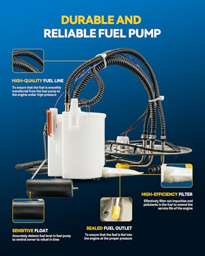 Image of PHILTOP Electric Fuel Pump Assembly FG0952 Fit for Ford F-250 Super Duty