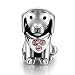 925 Sterling Silver Puppy Dog Animal Charms Bead Fit Pandora Bracelets for Dog Lover by GW