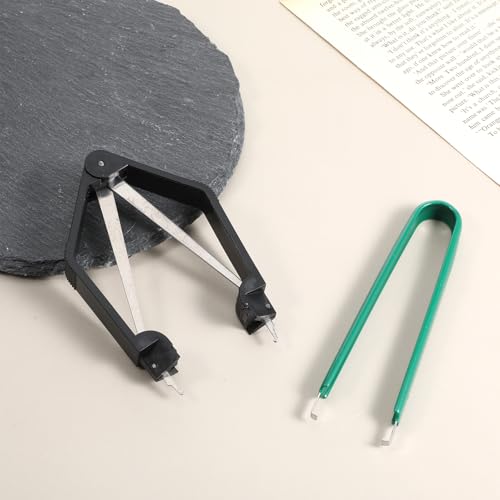 IC PLCC Chip Extractor U-Shape ROM Extractor Puller IC Chip Remover Tool Motherboard Circuit Board Component Puller Tool Clip Pliers for Disassembly of Electronic Component Jewelry