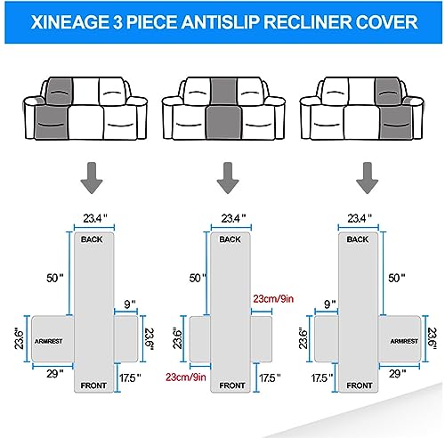 Protector impermeable para sillones de 3 plazas Diamond resistente a manchas y pelos 7