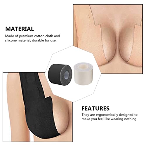 DOITOOL Fita Do Elevador Do Peito Fita 2Pcs Boob Mamilo Capas Pastéis de Mama Empurrar Para Cima Fit