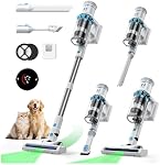 Redroad Cordless Vacuum Cleaner, 50,000PA 60Mins Vacuum Cleaner, Cordless Vacuum,Vacuum Cleaners, Lightweight Handheld Vacuum Cordless for Home Pet Hair Carpet Hardwood Floor Car L7 Pro