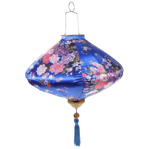 Lanternes chinoises florales pour illuminer votre balcon lors de la Fête du Printemps