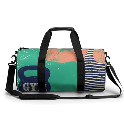 Sac de sport gym et voyage 45x23x23cm compact pour camping duffel bag